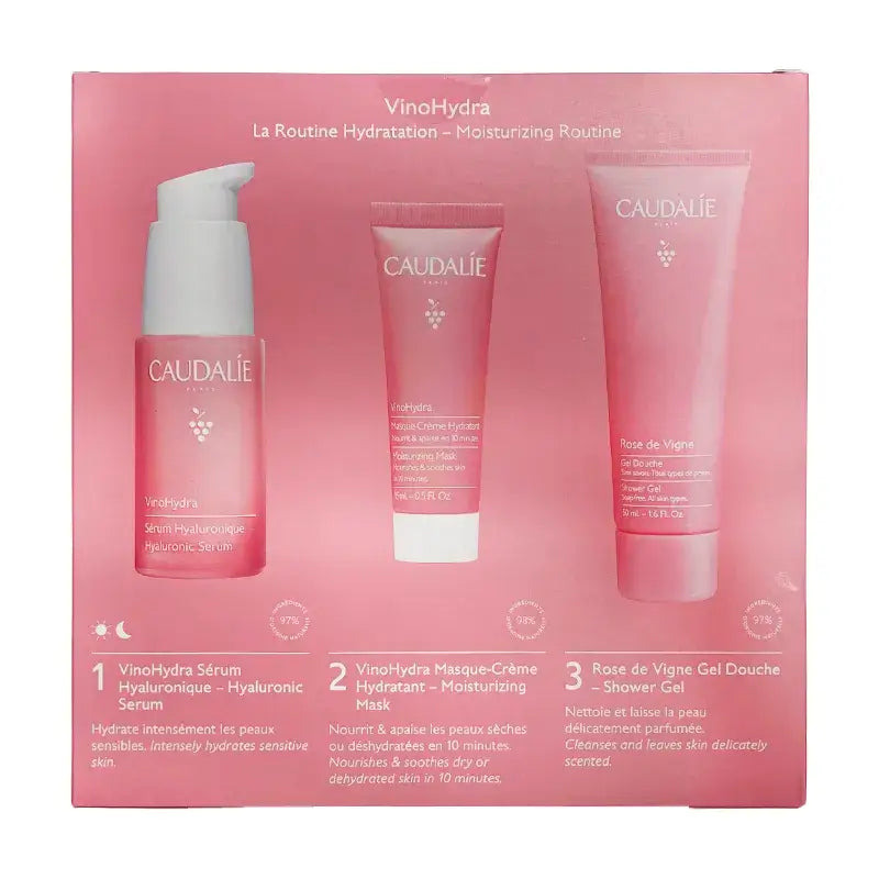 Caudalie Vinohydra La Routine Hydratation Truhe