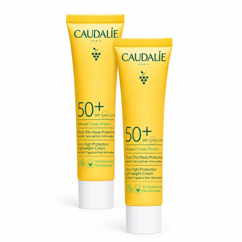 Caudalie Vinosun Fluid mit sehr hohem Lichtschutzfaktor SPF50+  2er-Pack à 40 ml