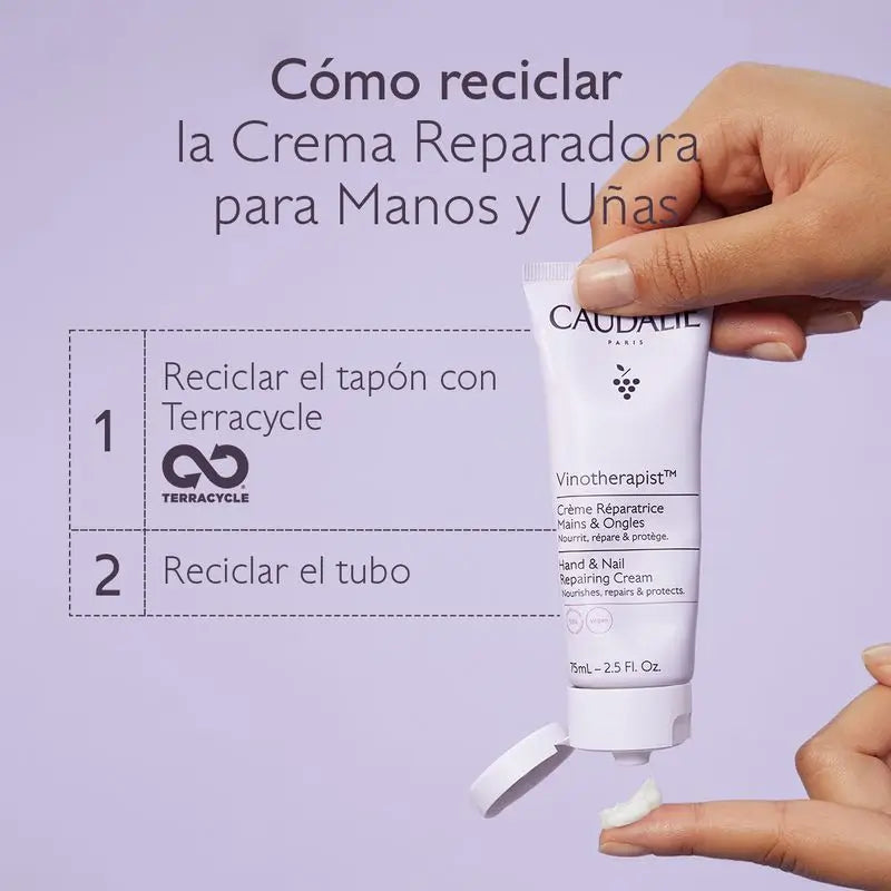 Caudalie Vinotherapist Hand- und Nagelcreme, 75 ml
