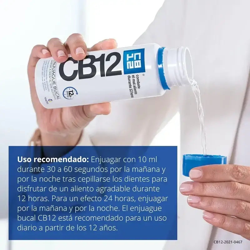 CB12 Mundspülung mit Minzgeschmack Mundspülung mit Halitosis 250 ml