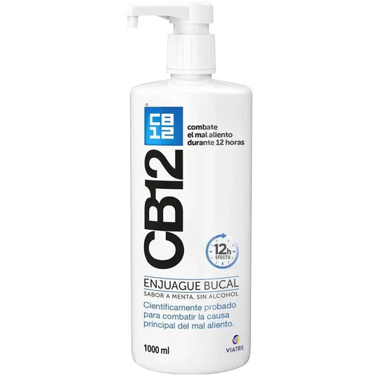 CB12 Mundspülung mit Minzgeschmack Mundspülung mit Halitosis, 1000 ml