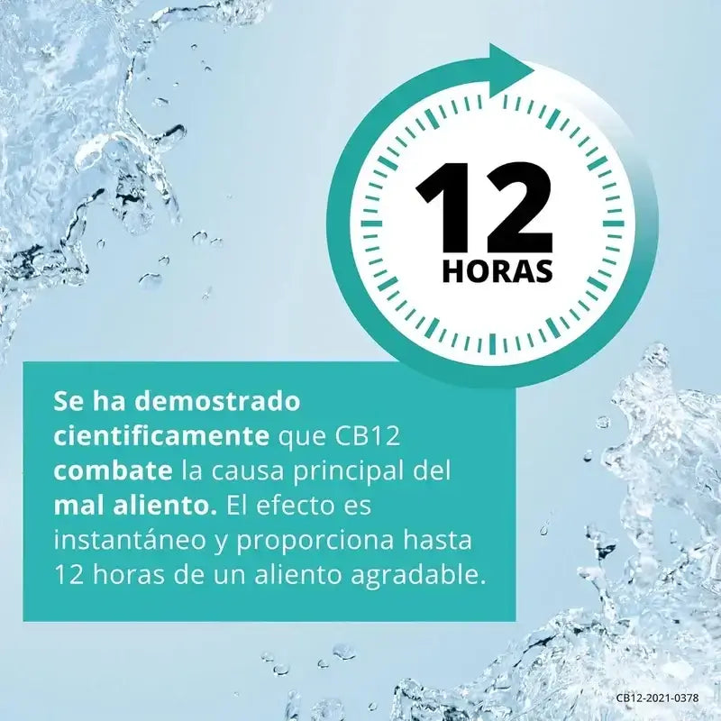 Cb12 Mildes Mundwasser Mildes Mundwasser mit Minzgeschmack bei Halitosis, 2X250 Ml