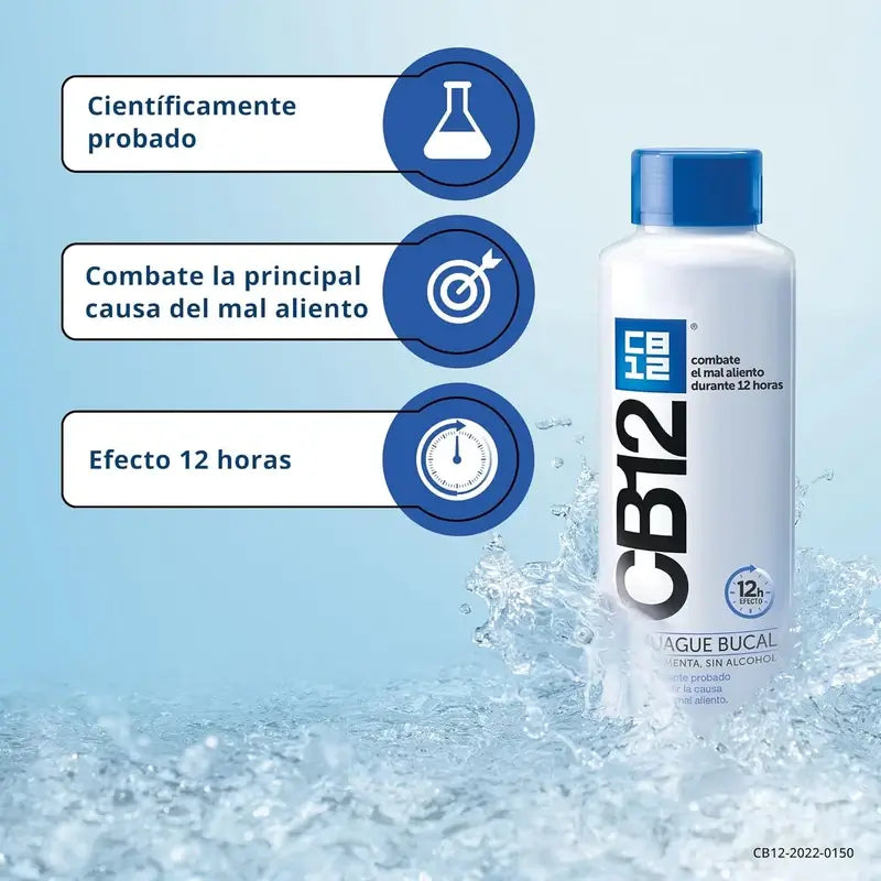 CB12 Mundspülung mit Minzgeschmack Mundspülung mit Halitosis 500 ml