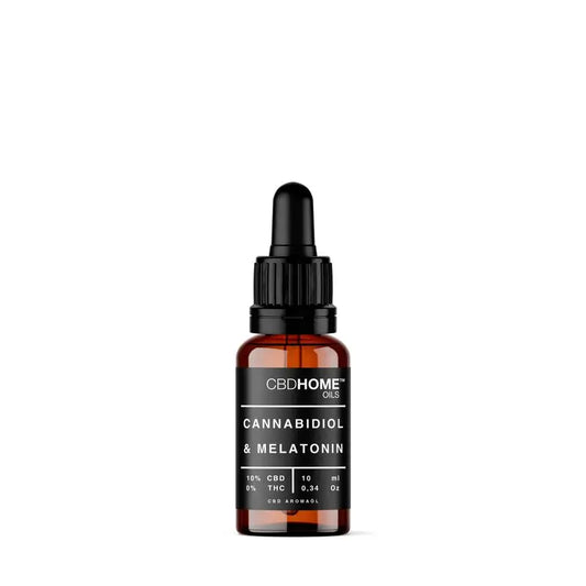 Cbd Home Cbd Oil 10% + Melat, 10 ml