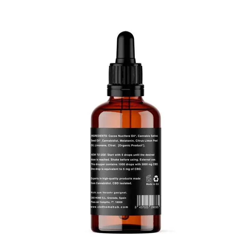 Cbd Home Cbd Öl 10% + Melat, 50 ml