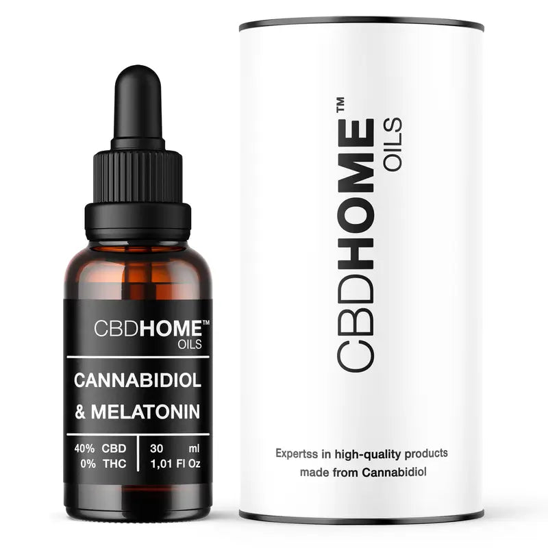 CBD Home 40% CBD-Öl mit Melatonin, 30 ml