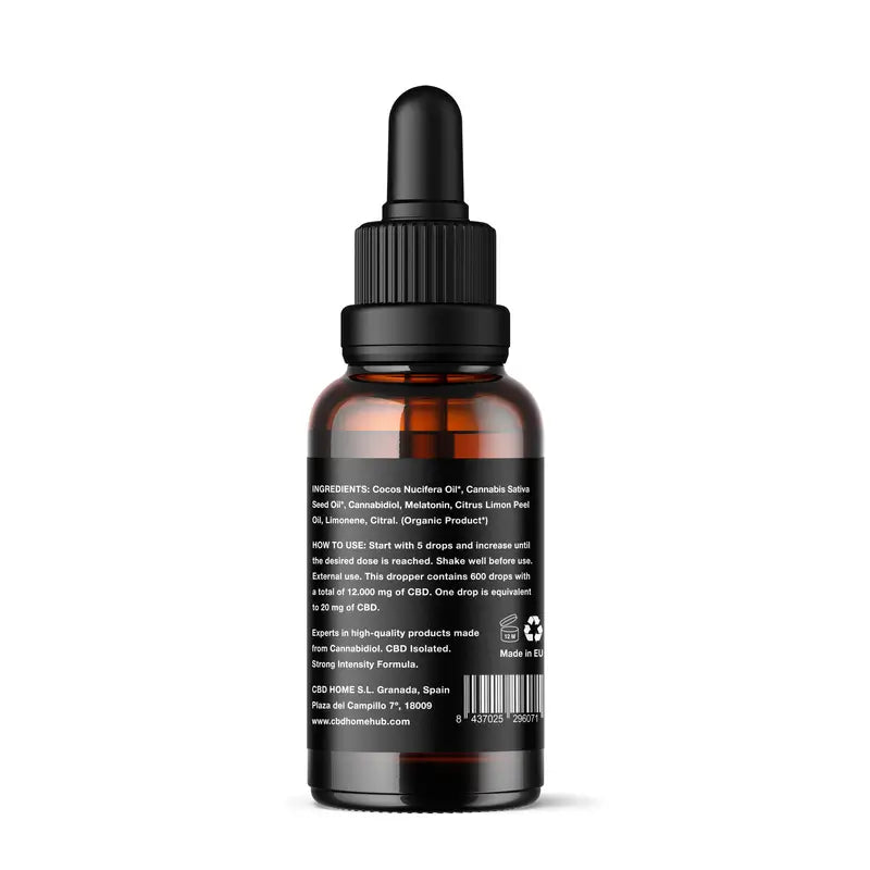 CBD Home 40% CBD-Öl mit Melatonin, 30 ml