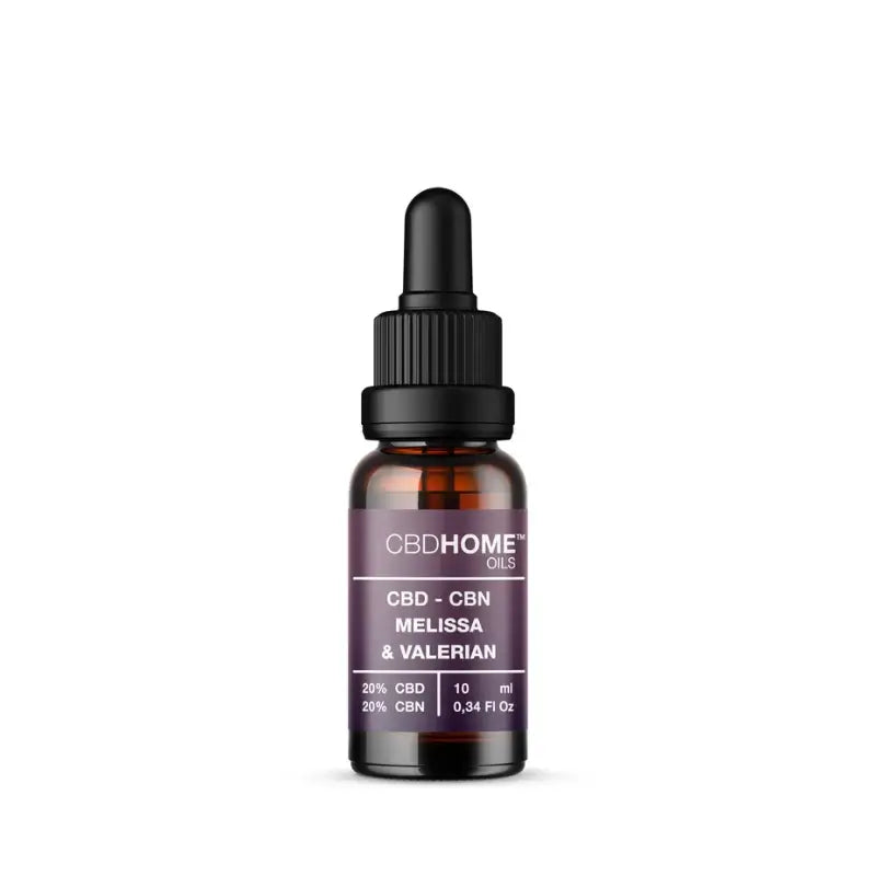 CBD HOME CBD-Öl + CBC + Melisse + Baldrian, 10 ml