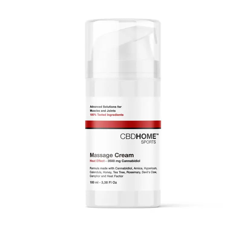 Cbd Home Sports Cbd + Cbg Wärmende Creme, 100 ml