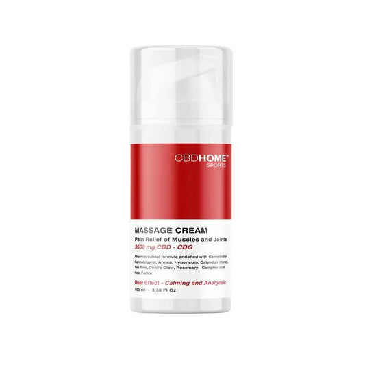 Cbd Home Sports Warming Cream Cbd + Cbg, 100 ml