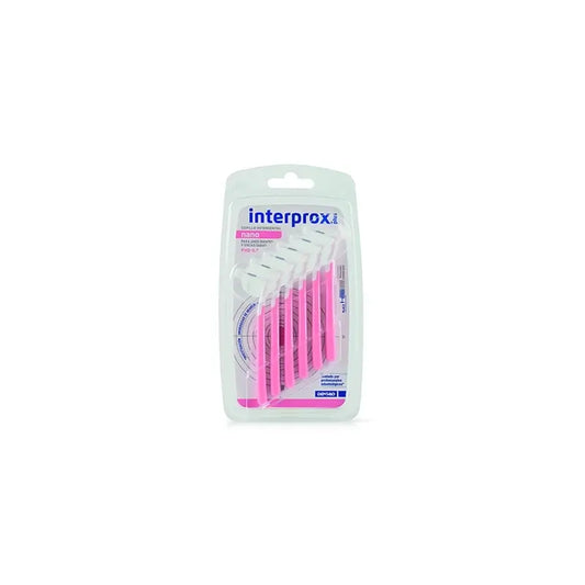 Interprox Plus Interproximale Zahnbürste Nano 6 Stück