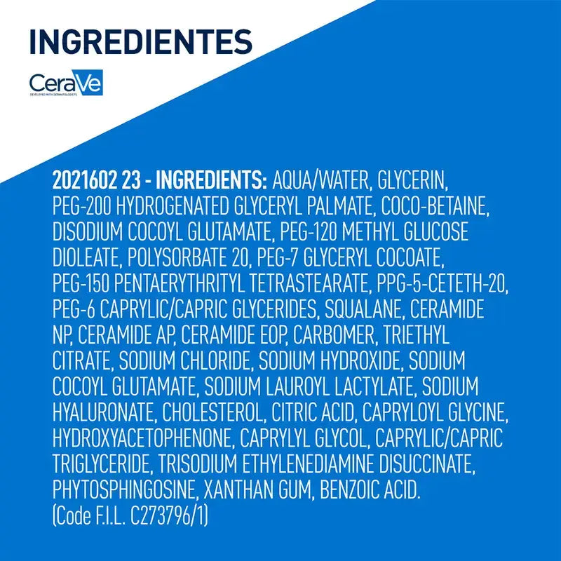 CeraVe Feuchtigkeitsspendendes schäumendes Reinigungsöl, 473 ml