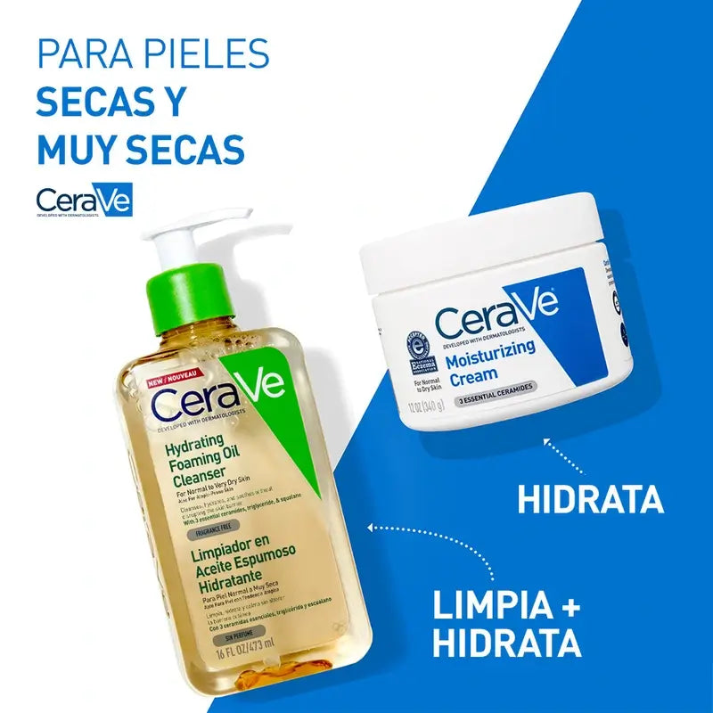 CeraVe Feuchtigkeitsspendendes schäumendes Reinigungsöl, 473 ml