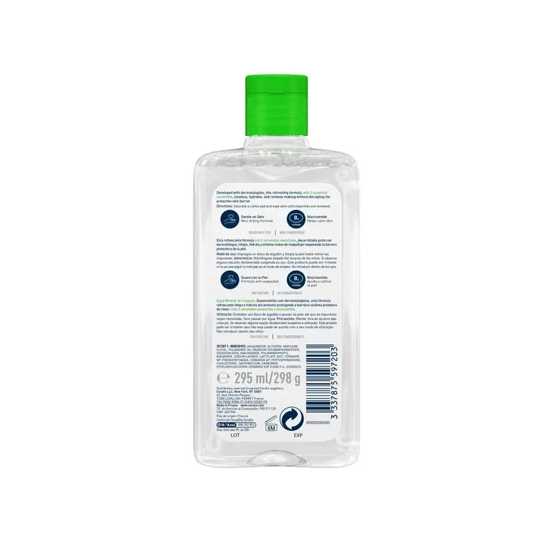 CeraVe Cleansing Mizellen-Reinigungswasser, 295 ml