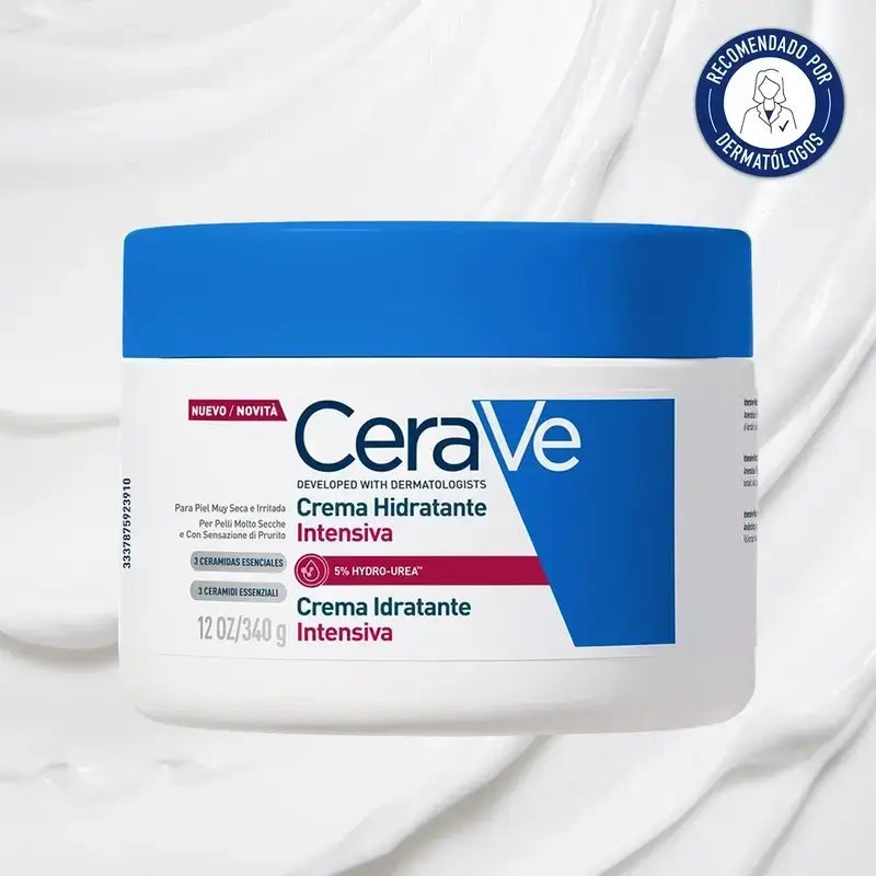 Cerave Intensive Feuchtigkeitscreme 5% Hydro-Urea, Packung 2 x 340 g