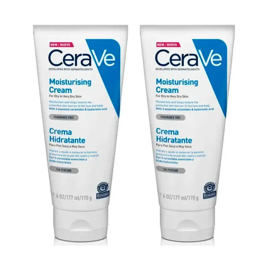 CeraVe Feuchtigkeitscreme, Packung 2 x 177 ml