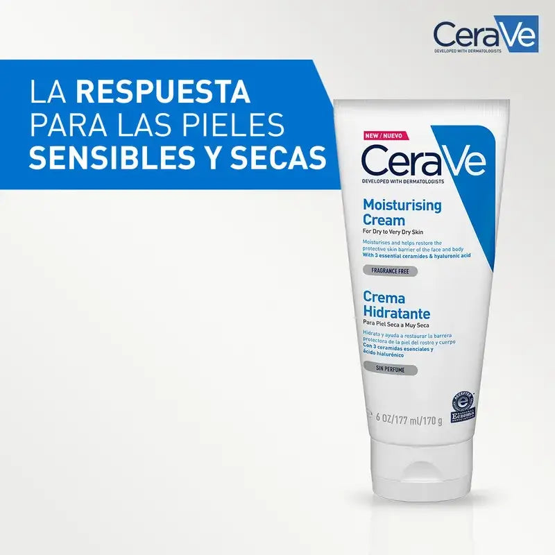 CeraVe Feuchtigkeitscreme, 177 ml
