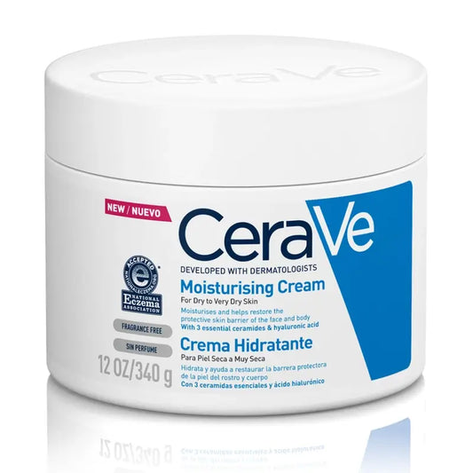 CeraVe Feuchtigkeitscreme für trockene Haut, 340 gr