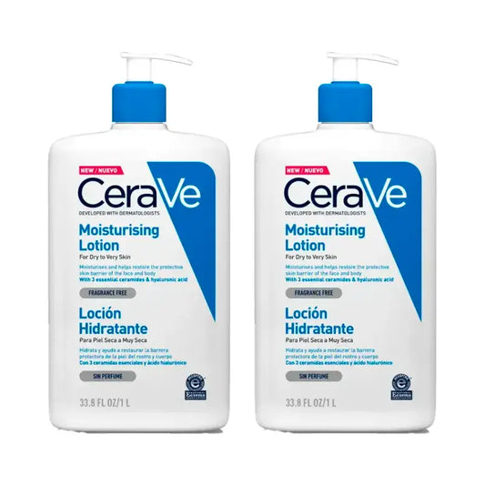 CeraVe Duplo Feuchthalte-Lotion, 2X1L