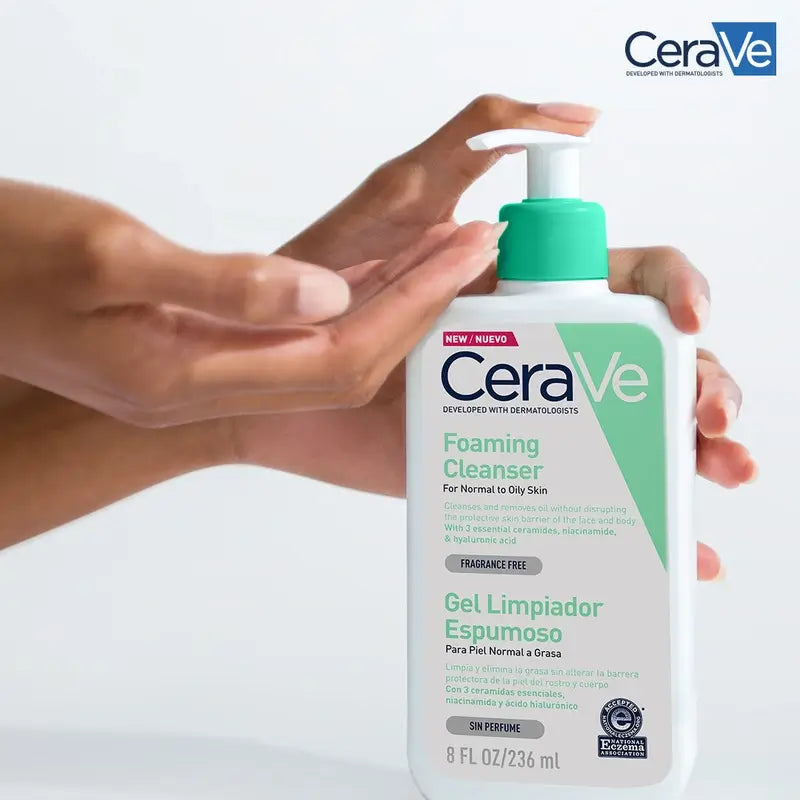 CeraVe Schäumendes Gel-Reinigungsmittel, 236 ml