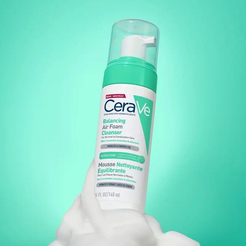 CeraVe Air Foam Rebalancing Cleanser, 148 ml