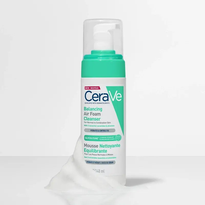 CeraVe Air Foam Rebalancing Cleanser, 148 ml