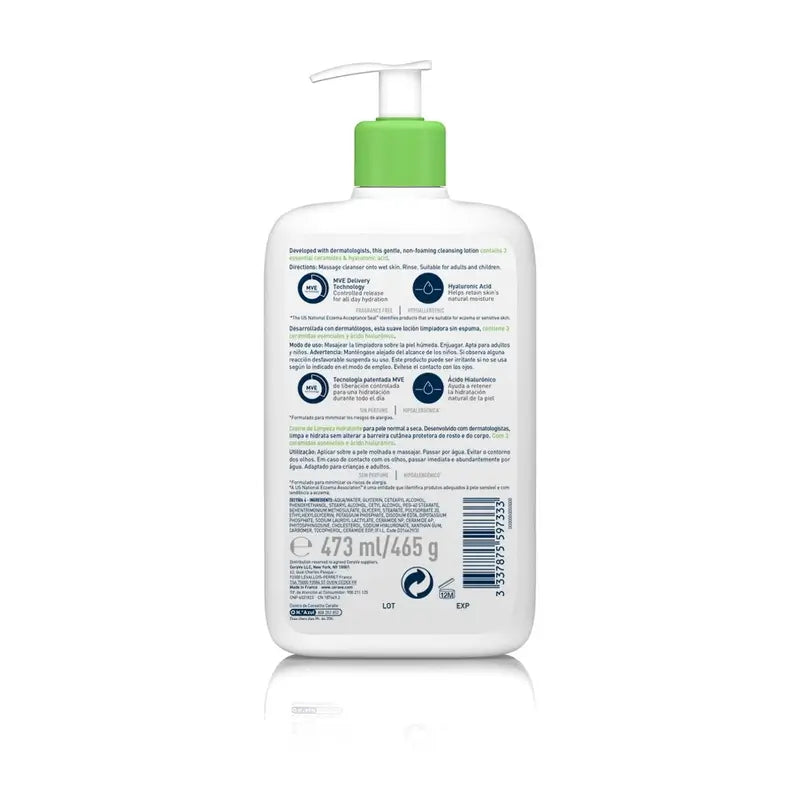 CeraVe Feuchthalte-Reinigungsgel, 473 ml