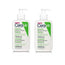 CeraVe Reinigungscreme-Feuchtigkeitsschaum-Reinigungsmittel, 2X236 ml