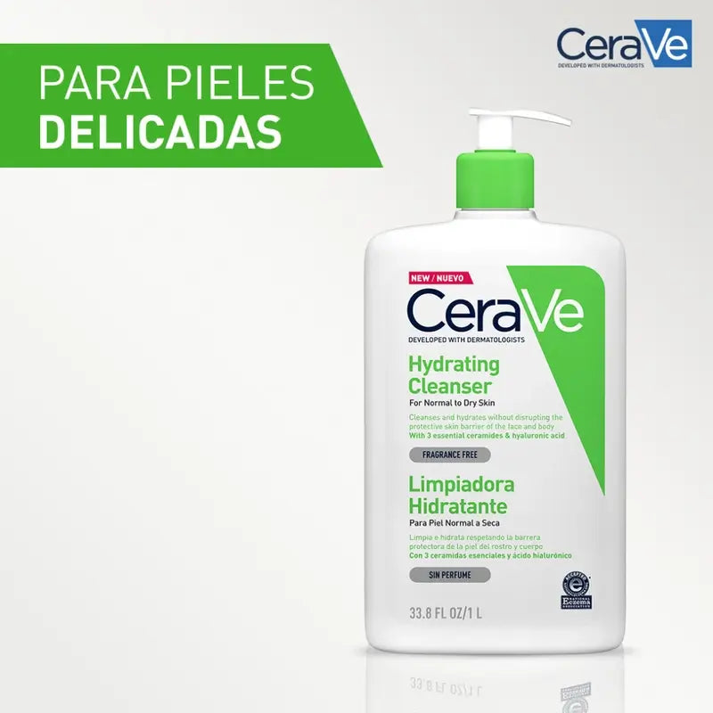 CeraVe Feuchtigkeits-Reinigungsgel, 1l