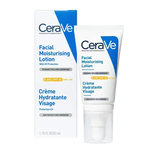 CeraVe Feuchtigkeitsspendende Gesichtslotion SPF30, 52 ml