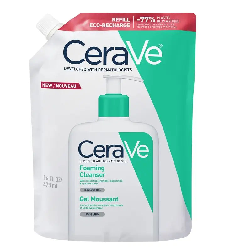 CeraVe Nachfüllpackung schäumendes Reinigungsgel , 473 ml
