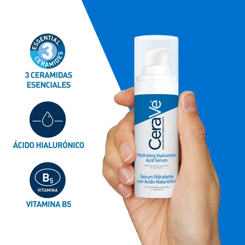 CeraVe Hyaluronsäure-Feuchtigkeitsserum, 30 ml
