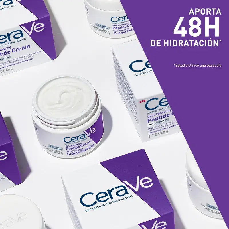 Cerave Hauterneuerungscreme mit Peptiden , 48 ml