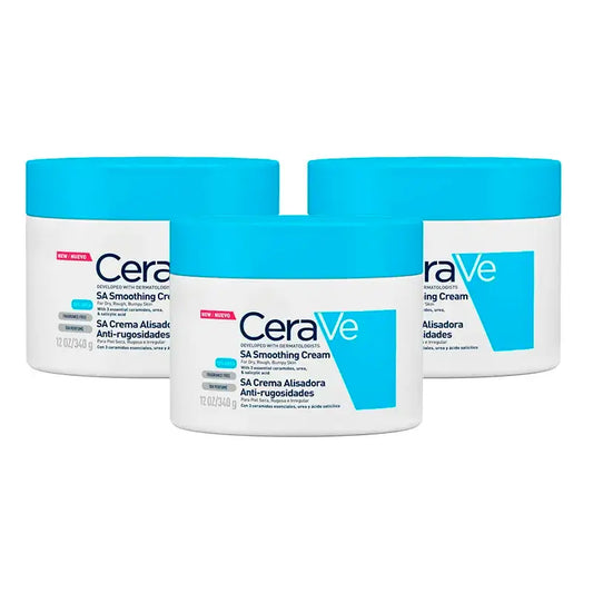 CeraVe Triplo Glättende Anti-Rauheit Creme, 3X340 Ml