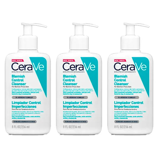 CeraVe Dreifach-Reinigungsmittel 3X236 Ml, 3X236 Ml