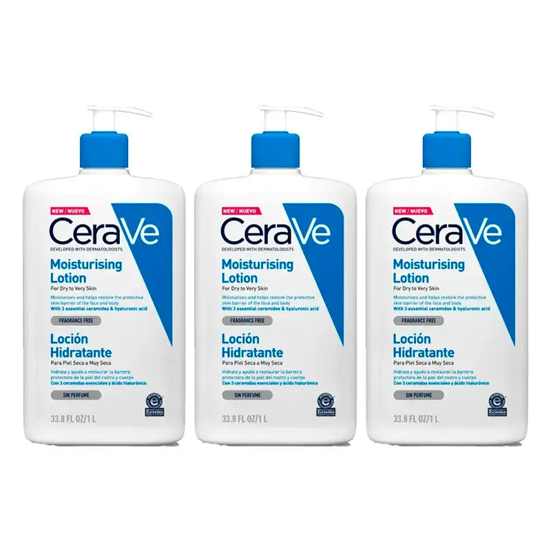 CeraVe Triplo Feuchthalte-Lotion, 3X1L