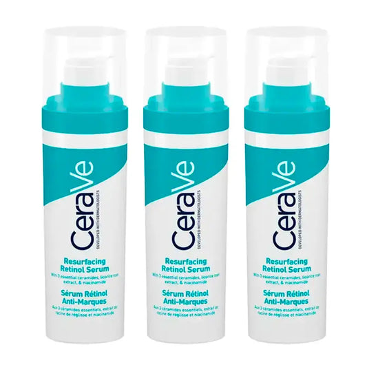 CeraVe Triplo Retinol Serum Unvollkommenheiten Anti-Narben, 3X30 Ml