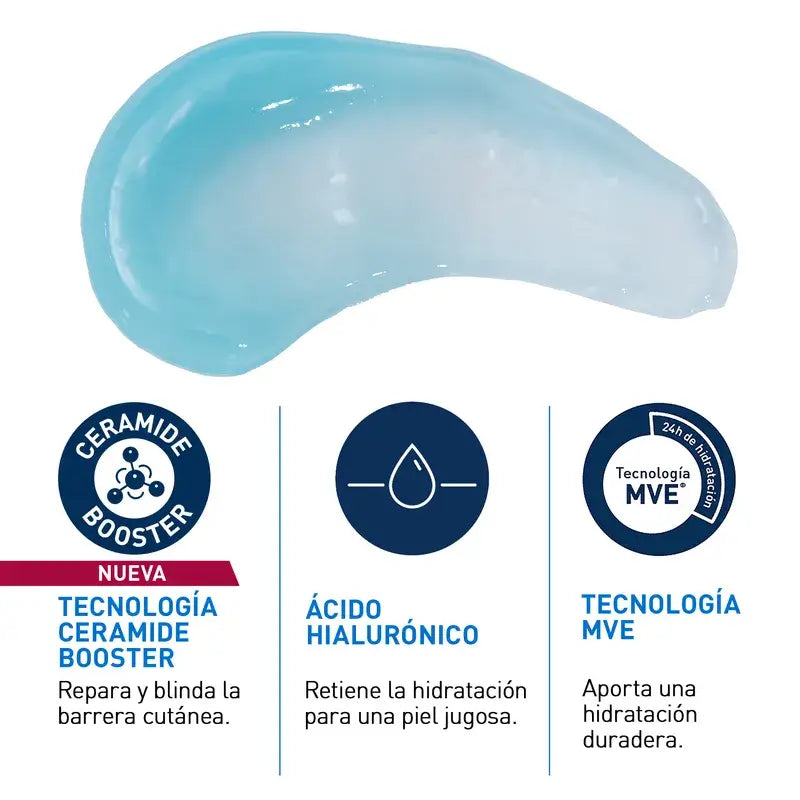 Cerave Wasser Feuchtigkeitsgel Hyaluronsäure, 48 g