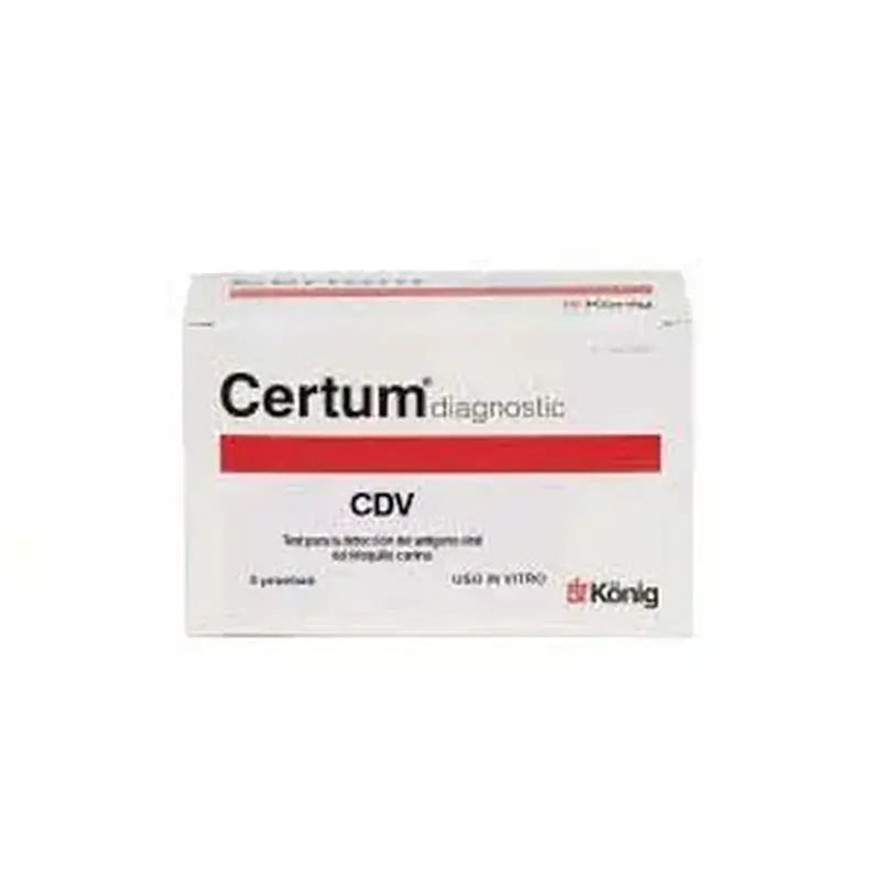 Certum Cdv Canine Distemper 5 Tests (Ndr)