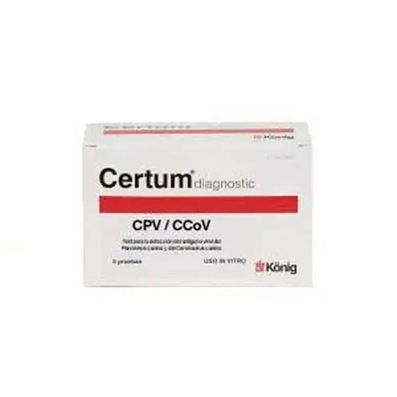 Certum Cpv Ccov Certum Cpv Ccov Parvovirus + Coronavirus 5 Tests (Ndr)