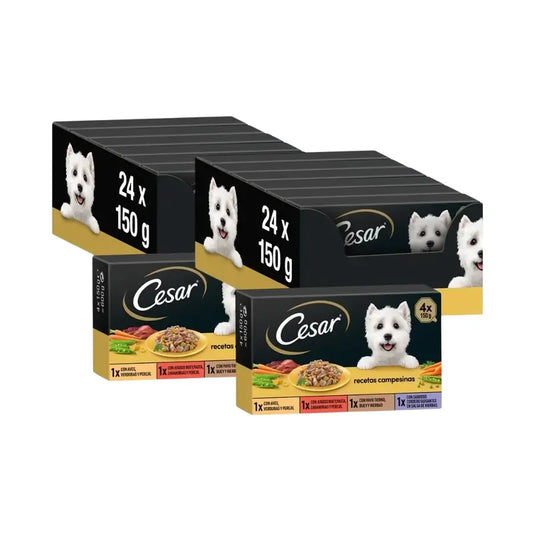 Cesar Multipack Receta Campesina, 2er-Pack, 6X4X150Gr