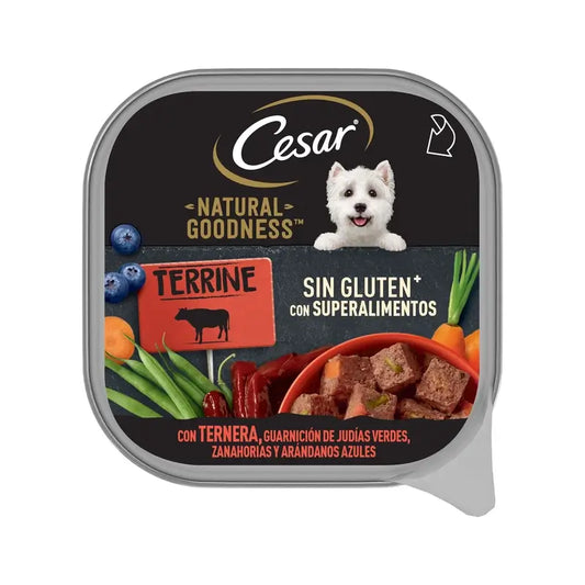 Cesar Natural Muiltipack Rindfleisch 16X100Gr