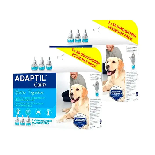 Ceva Adaptil Calm 3 Nachfüllpackungen 3 Monate, Packung 2 Stück