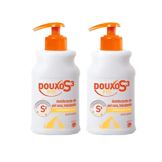 Ceva Douxo Pyo Schützendes Shampoo, Packung 2 x 200 ml