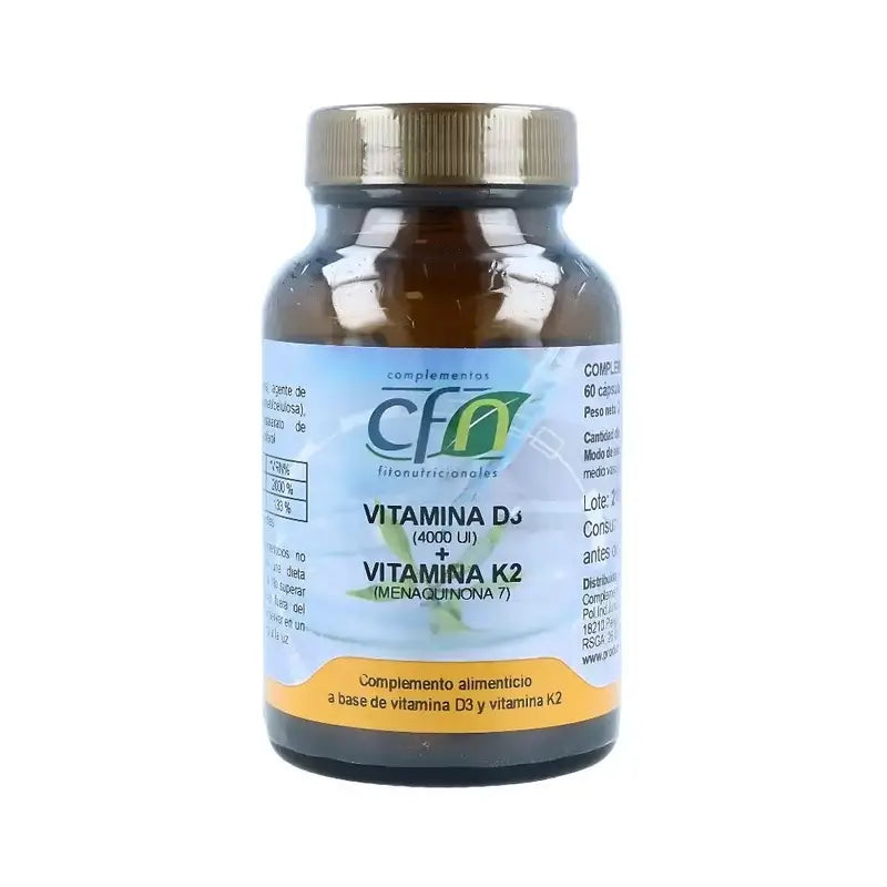 Cfn Vitamin D3 + K2 , 60 Kapseln