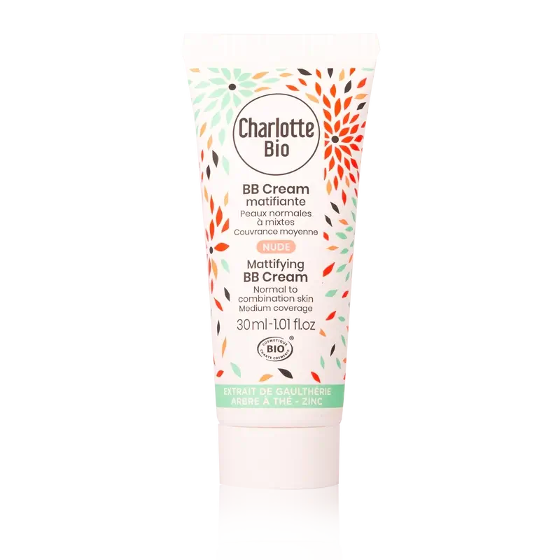 Charlotte Bio Bb Cream Nude - Fettige Haut mit Unreinheiten 30 Ml