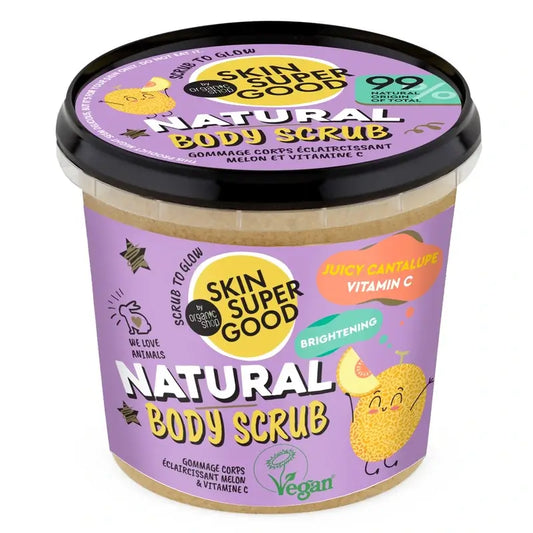 Charlotte Bio Illuminating Body Scrub mit Melonenextrakt und Vitamin C, 360 ml