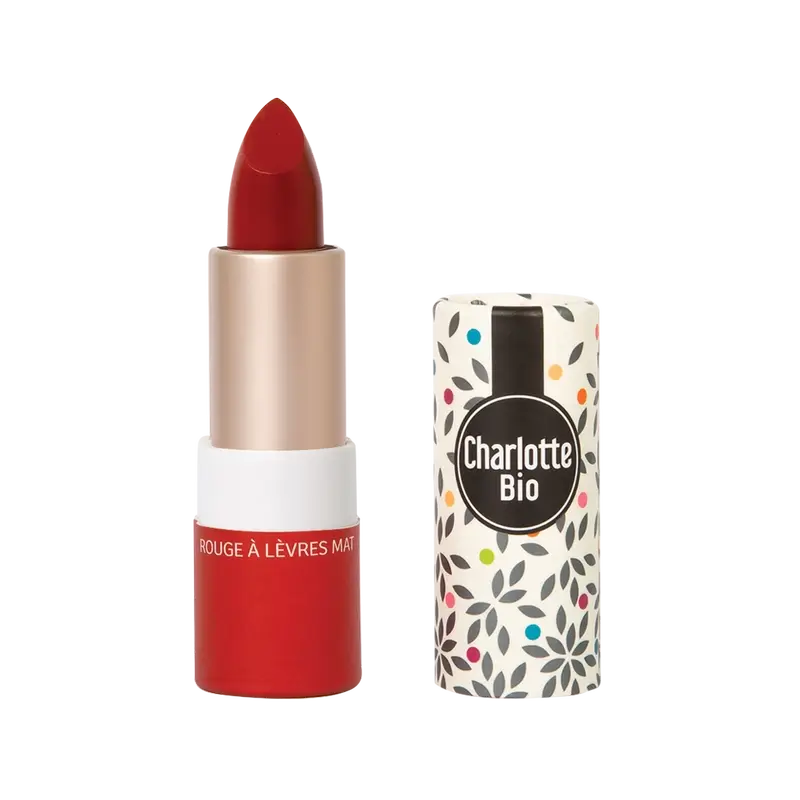 Charlotte Bio Matte Lippenstift Mohnblume 3,5 G