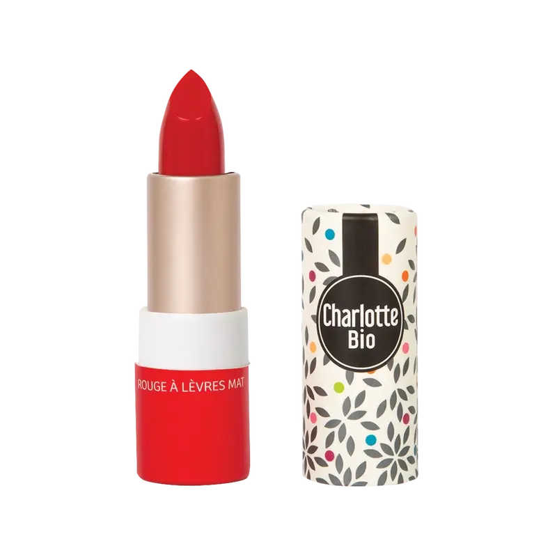Charlotte Bio Matte Lippenstift The Real Red 3,5 G