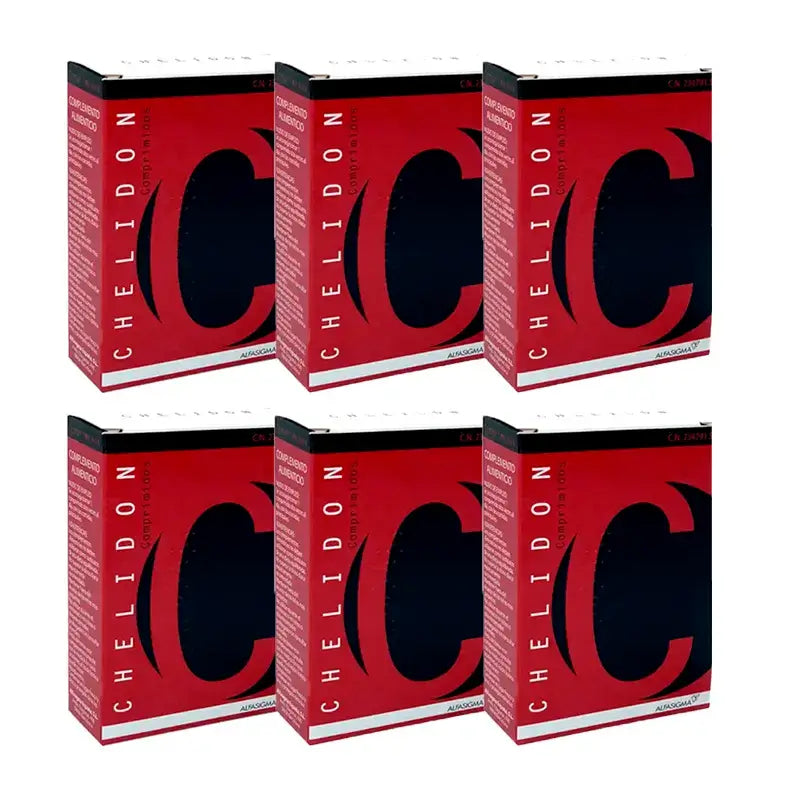 Chelidon, Packung 6 x 60 Tabletten